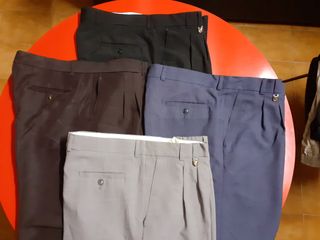 Lote 4 pantalones talla 52 hombre de segunda mano por 30 EUR en Salt en  WALLAPOP