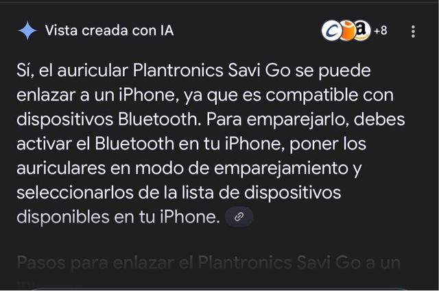 Auriculares Plantronics Savi Go WG100/B