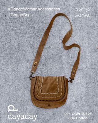 Bandolera 100% ante de Dayaday de segunda mano por 9 EUR en Cádiz en  WALLAPOP