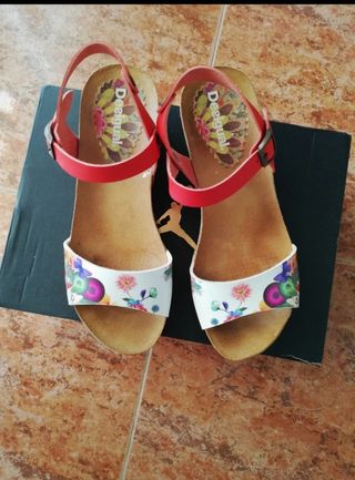 Sandalias planas hebilla tiras | Sandalias Desigual Mujer - Seiki Vietnam