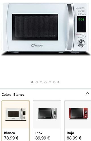 Candy X-Range CMXG20DW microondas forno microonde de segunda mano por 47,99  EUR en Madrid en WALLAPOP