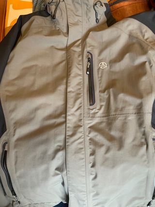 Ternua Chaqueta Gore-Tex Primaloft Fiddler F Gris Azul Hombre