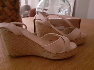 Sandalias Plataformas Agnès Negras De Cuerdas Cruzadas Redlove | Querol