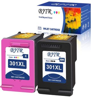 NUEVO pack dos cartuchos compatibles HP 301 XL de segunda mano por 25 EUR  en Lavadores en WALLAPOP