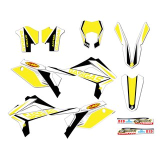 Pegatinas moto Enduro Gas-Gas EC 12-17 Amarilla 5