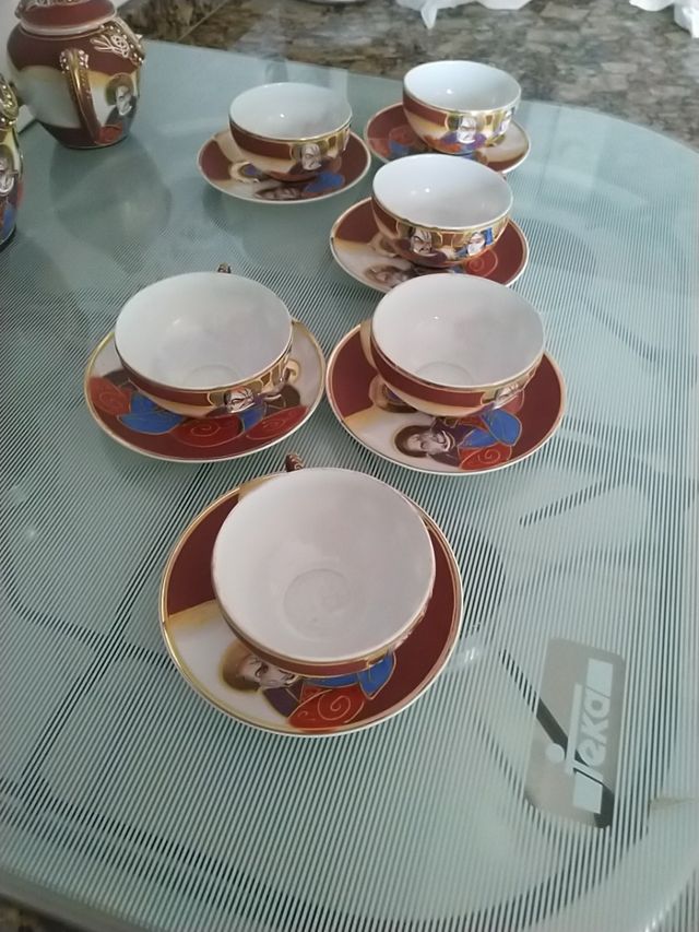 Juego de té chino+7 budas