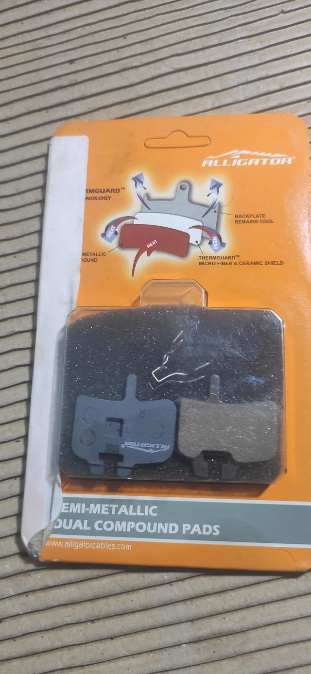 Pastillas de freno bicicleta Alligator