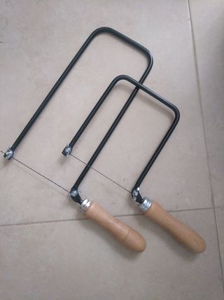 Sierras de marquetería de segunda mano por 12 EUR en Chinchilla de  Monte-Aragón en WALLAPOP