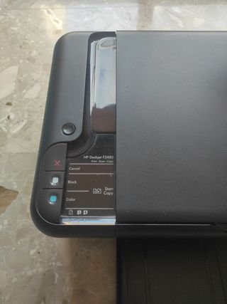 Impresora HP Deskjet F2480 de segunda mano por 20 EUR en Deltebre en  WALLAPOP