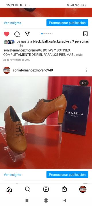 Botines de piel a estrenar numero 42 de segunda mano por 25 EUR en Roquetas  de Mar en WALLAPOP