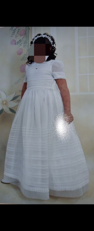 Vestido de comunión ruyfe de segunda mano por 100 EUR en Jerez de la  Frontera en WALLAPOP