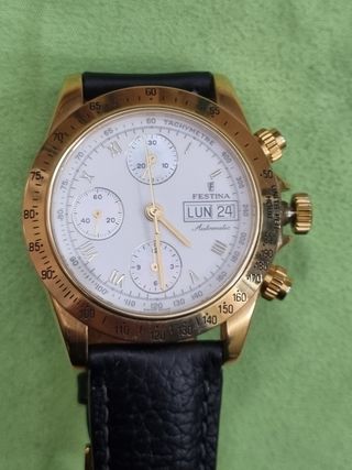 Reloj festina oro 18k de segunda mano por 4.650 EUR en Talavera de la Reina  en WALLAPOP