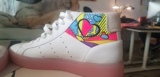 Botines Personalizados Adidas de segunda mano por 49 EUR en Tomares en  WALLAPOP