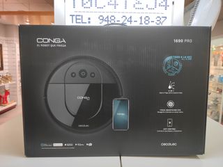 ROBOT ASPIRADOR CECOTEC CONGA 1690 PRO A ESTRENAR de segunda mano por 165  EUR en Pamplona en WALLAPOP