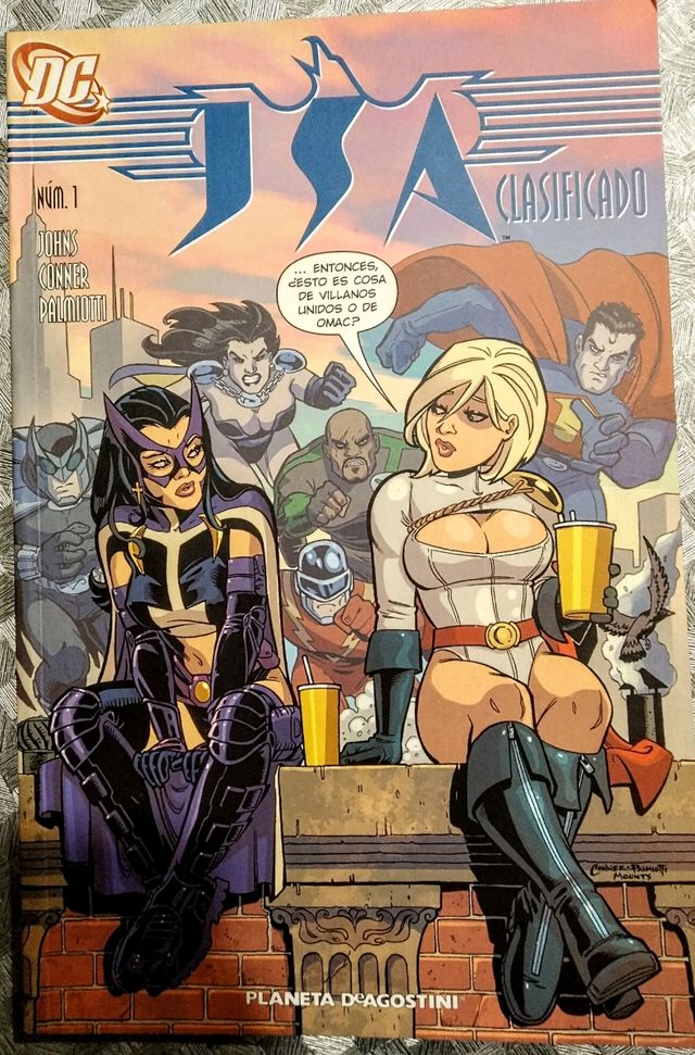 JSA Clasificado #1. De Geoff Johns y Amanda Conner