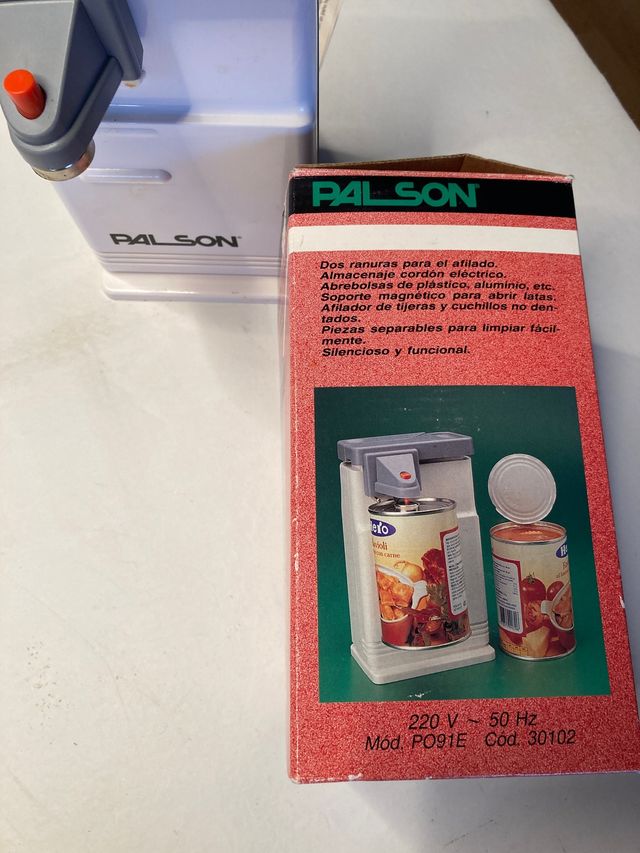 Abrelatas y afilador Palson
