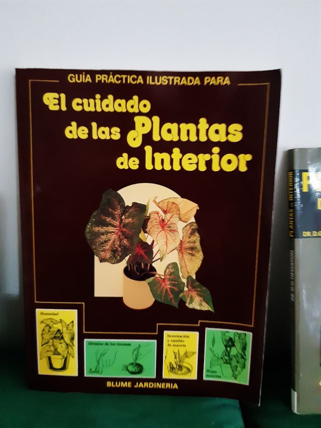 libros de plantas y huerto