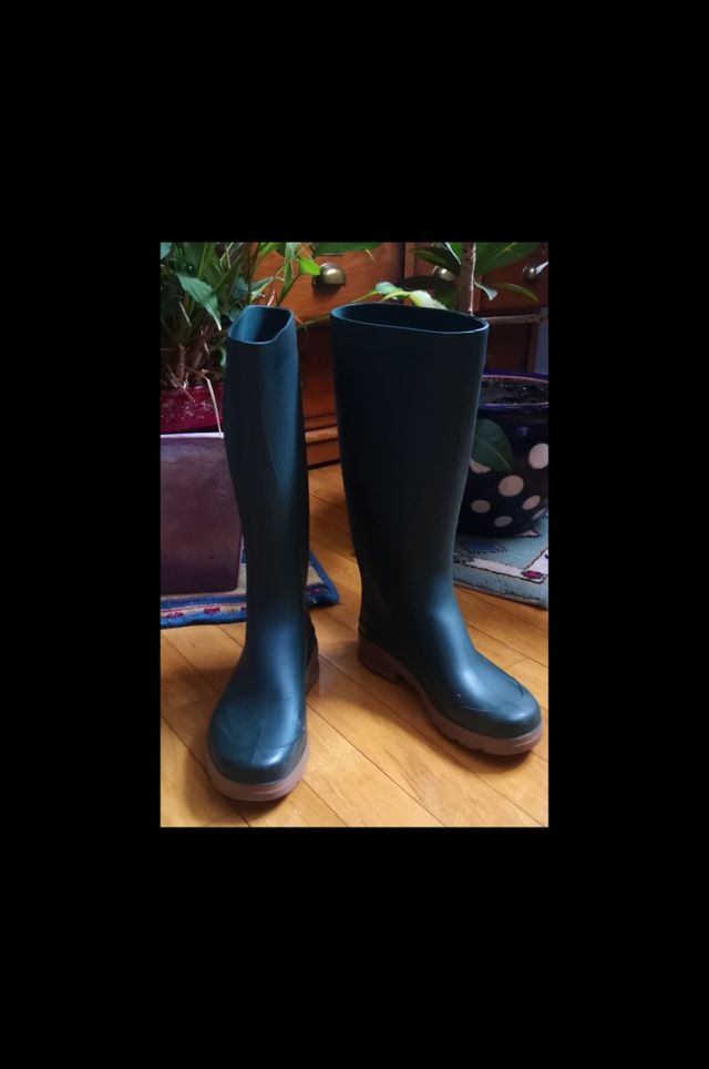 Botas Katiuscas goma verdes Decathlon