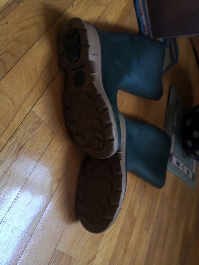 Botas Katiuscas goma verdes Decathlon