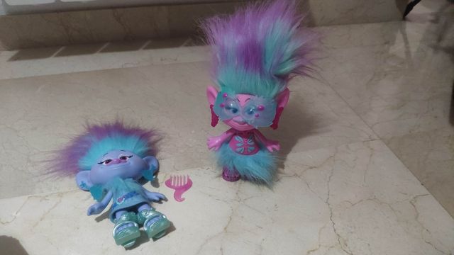 muñecas gemelas Trolls