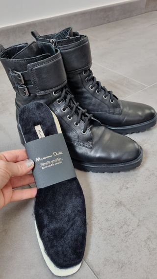 Botas militares, mujer ,talla 40 , Massimo Dutti. de segunda mano por 75  EUR en Bullas en WALLAPOP