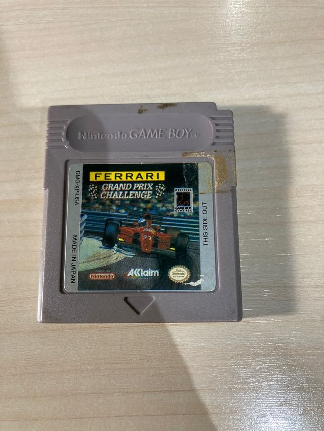 Ferrari Grand Prix Game Boy Clasica De Segunda Mano Por 4 95 EUR En 