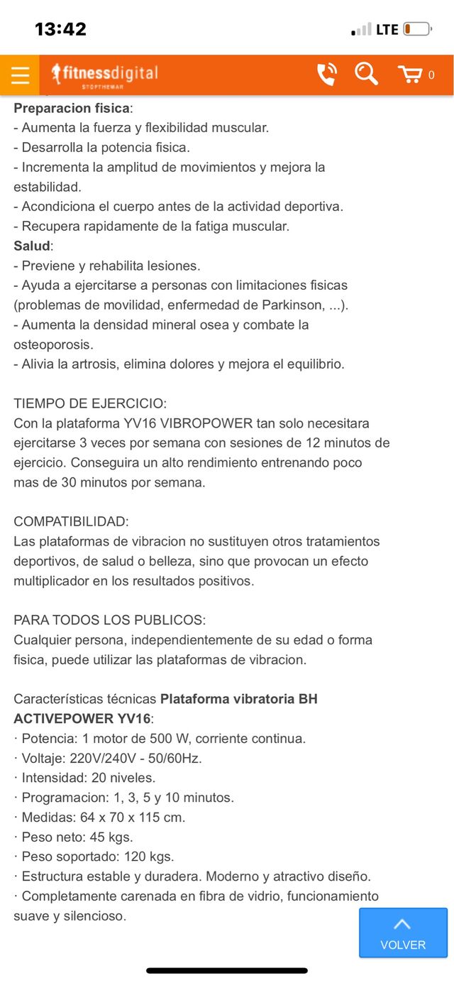 Aparato de vibración