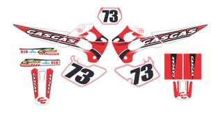 Kit Pegatinas moto Enduro Gas-Gas EC 98-01 Rojo 2
