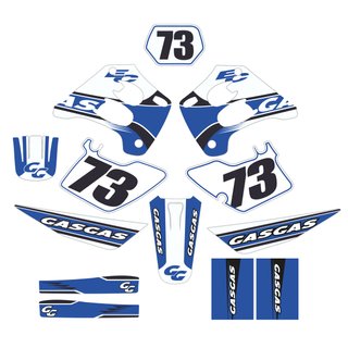 Kit Pegatinas moto Enduro Gas-Gas EC 98-01 Azul 3