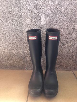 Botas Hunter Original talla 36 \\/marino de segunda mano por 32 EUR en Irun  en WALLAPOP
