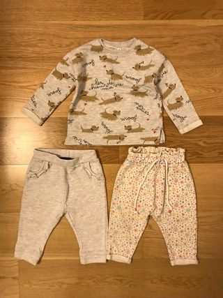 Ropa bebé 6-9 meses de segunda mano por 8 EUR en Barcelona en WALLAPOP