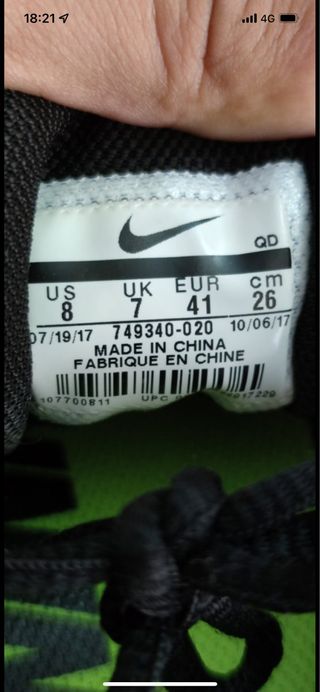 Nike Air Zoom Pegasus talla 41 de segunda mano por 35 EUR en Madrid en  WALLAPOP
