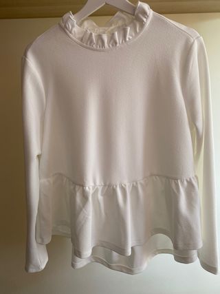 Blusa blanca Shein NUEVA A ESTRENAR de segunda mano por 11 EUR en Oviedo en  WALLAPOP