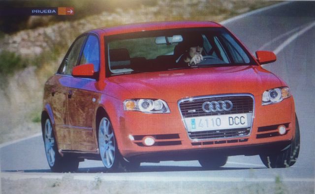 Pruebas Audi A4 B7 de revistas