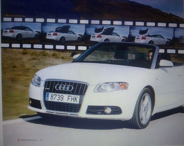 Pruebas Audi A4 B7 de revistas