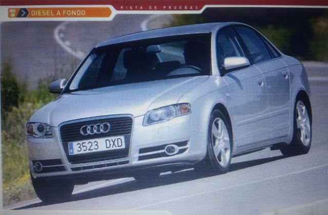 Pruebas Audi A4 B7 de revistas