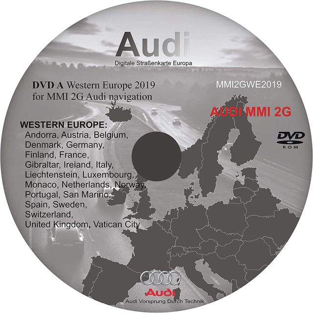 Mapas Audi mmi 2g 2019