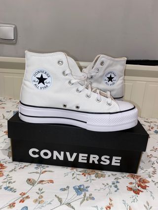 Comprar Converse blancas altas plataforma 59 | 95€, nike zoom tw 2011 size  13 shoes free online | Envío Gratis