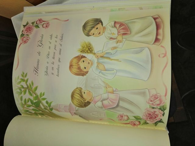 Libro firmas de comunión