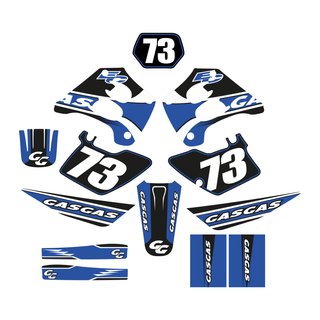 Kit Pegatinas moto Enduro Gas-Gas EC 98-01 Azul 4