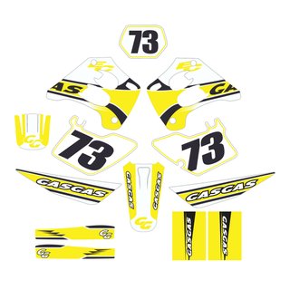 Pegatinas moto Enduro Gas-Gas EC 98-01 Amarillo 3