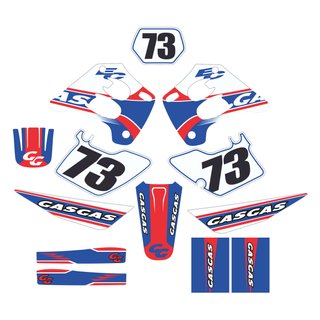 Pegatinas moto Enduro Gas-Gas EC 98-01 Azul/Rojo 3