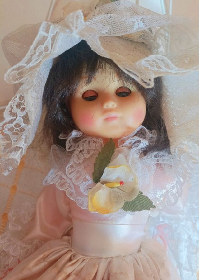 muñeca francesa, lampara