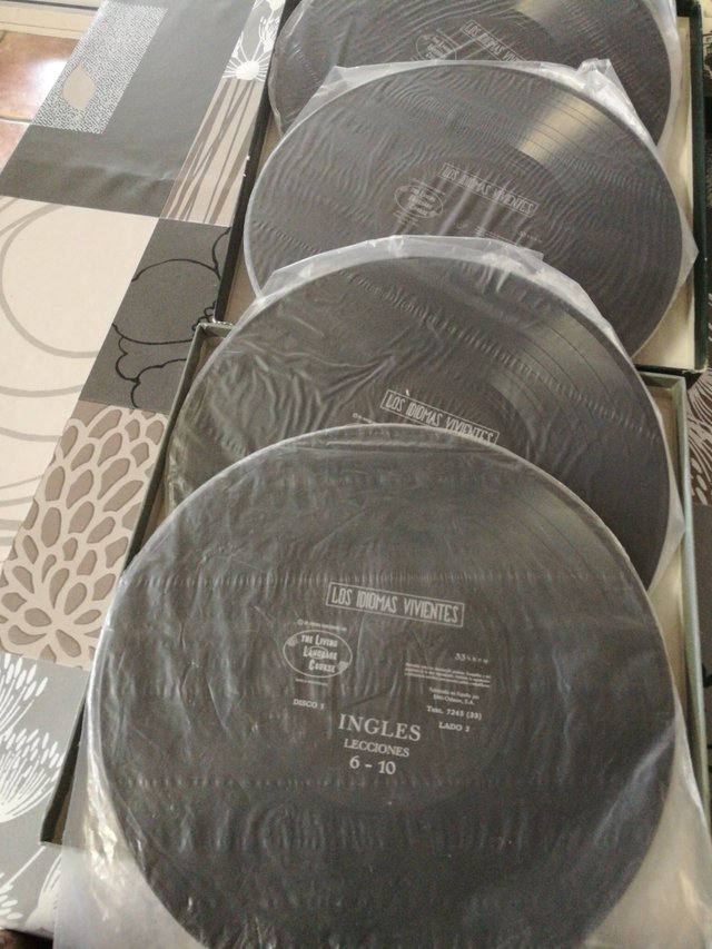 Vinilos vintage, Curso completo de ingles