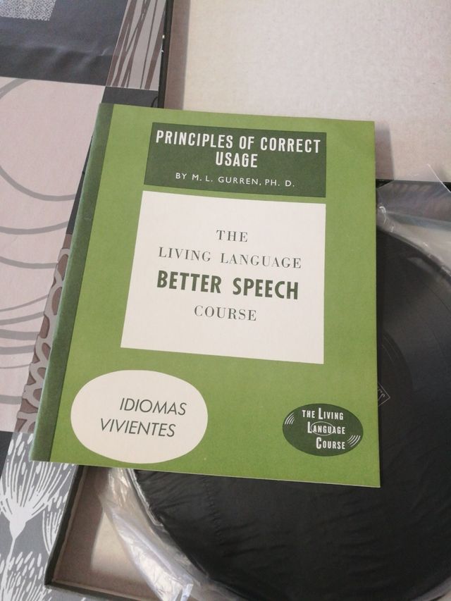 Vinilos vintage, Curso completo de ingles