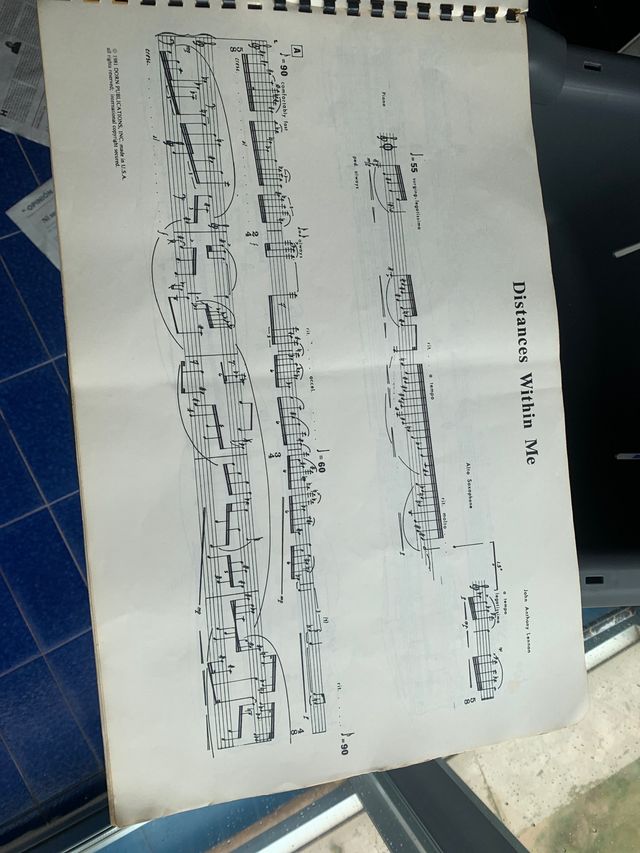 Saxofón alto partitura Concierto