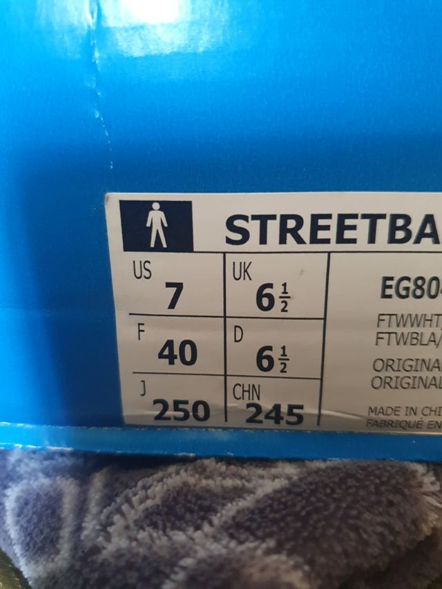 Adidas Streetball Blancas