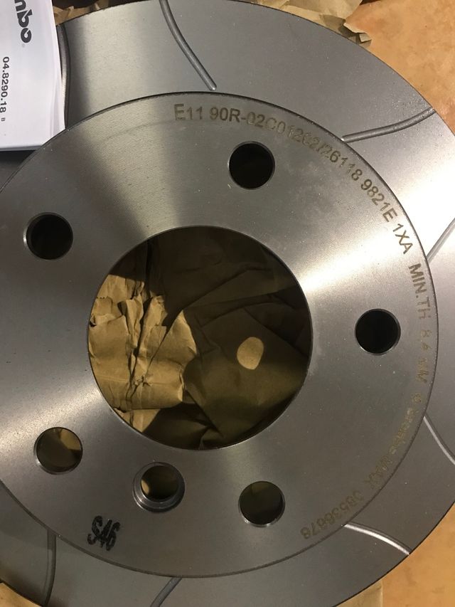 BREMBO Discos de frenos Nuevos