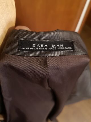 uD83D\\uDD34 Chaqueta talla 48, Talla M Zara de segunda mano por 7 EUR en  Alicante en WALLAPOP