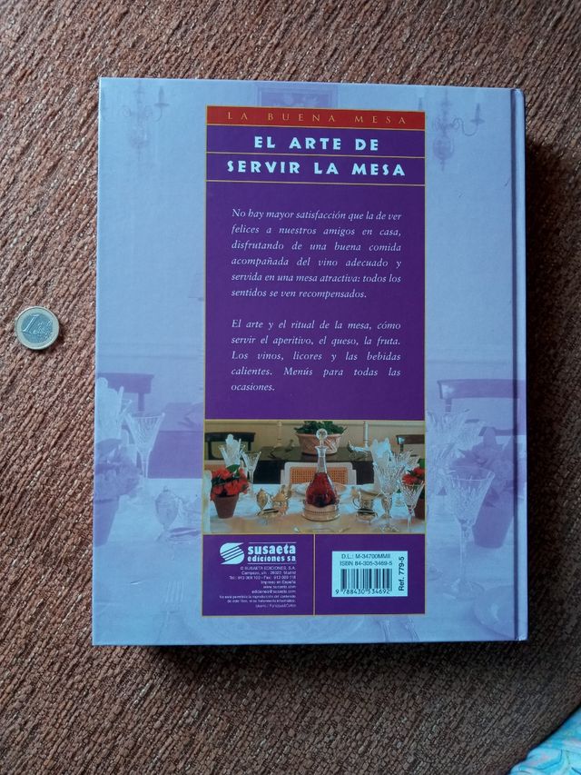 LIBROS SERVIR LA MESA Y LAS BUENAS MANERAS